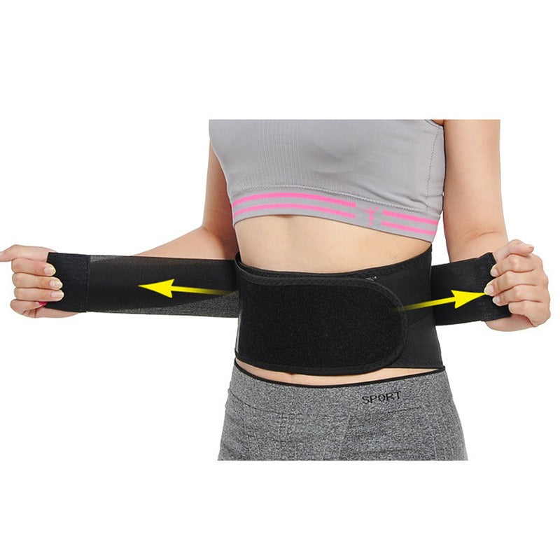 Magnetic Self-Heating Velcro Waist Support