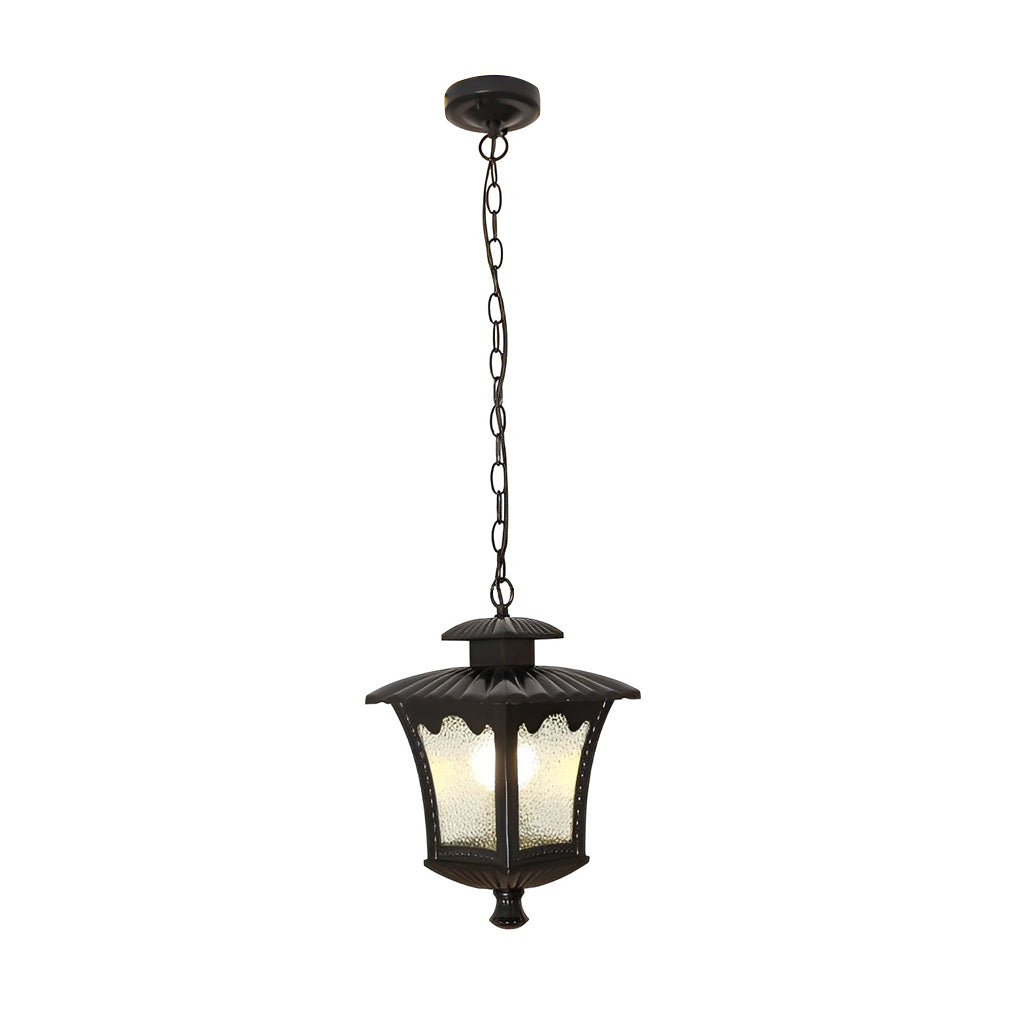 AquaVista | Stylish Retro Outdoor Glass Chandelier Light Fixture