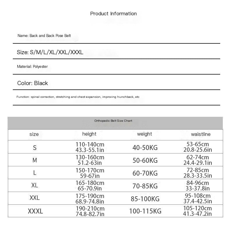 Adjustable Posture Support Frame for Everyday Comfort