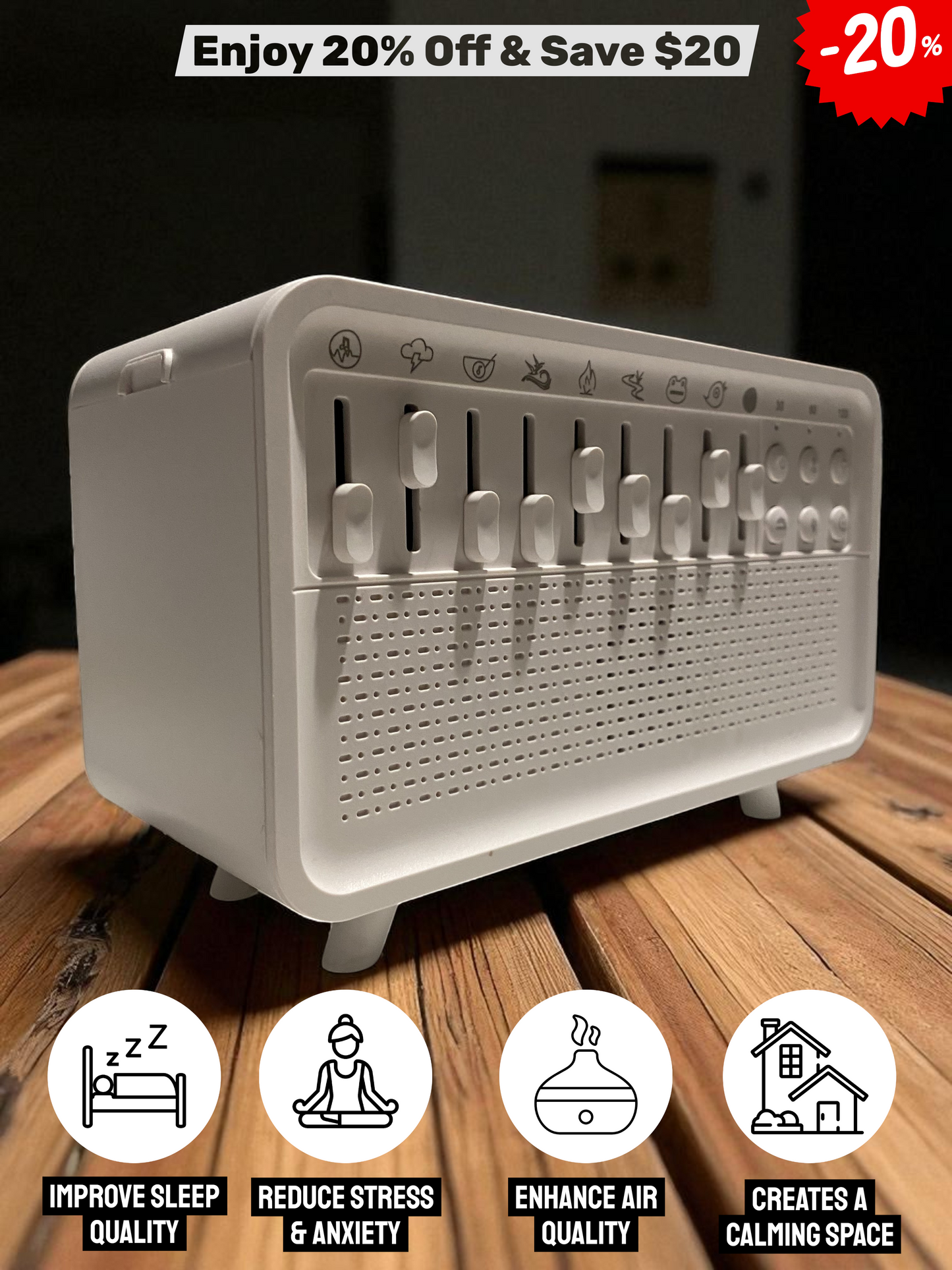 Eternal Hush - White Noise Diffuser
