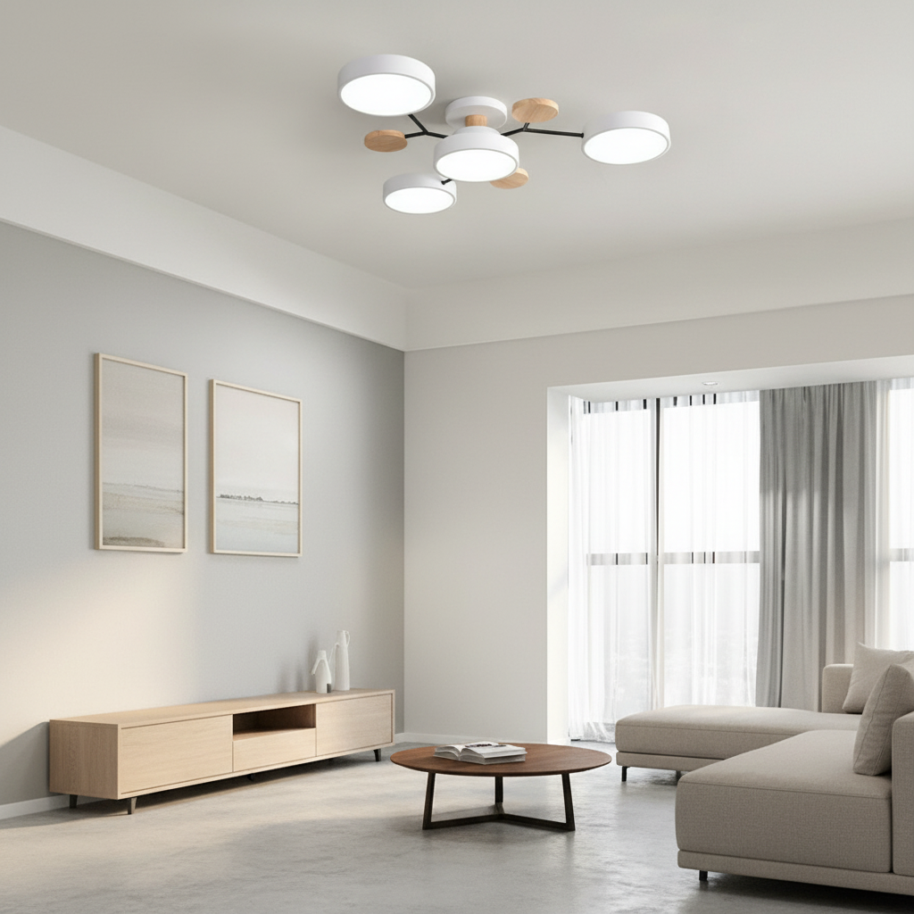 CelestialGlow | Modern Artistic LED Flush Mount Ceiling Light