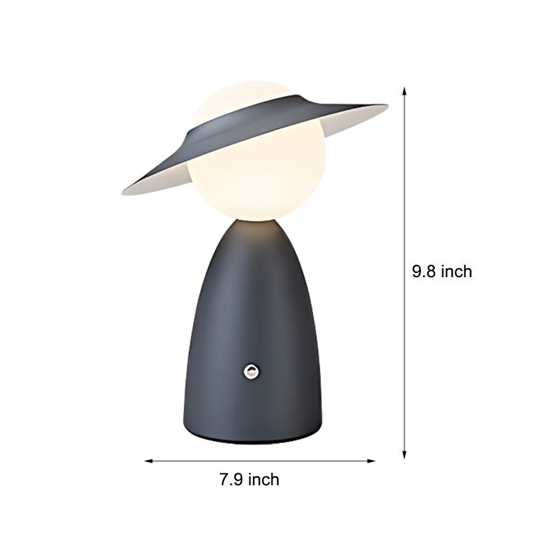 ScarecrowGlow | Whimsical Cordless LED Accent Table Lamp for Bedside Use 8