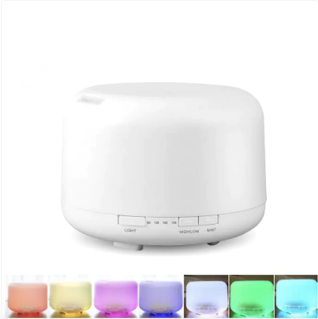 500ml Ultrasonic Aroma Diffuser & Humidifier