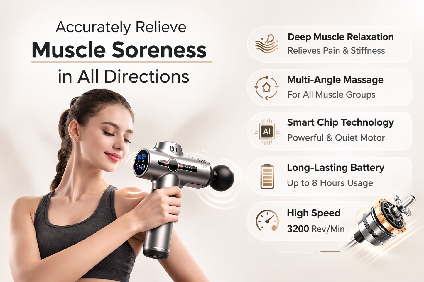 Muscle Fascia Electric Massager
