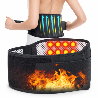Magnetic Self-Heating Velcro Waist Support