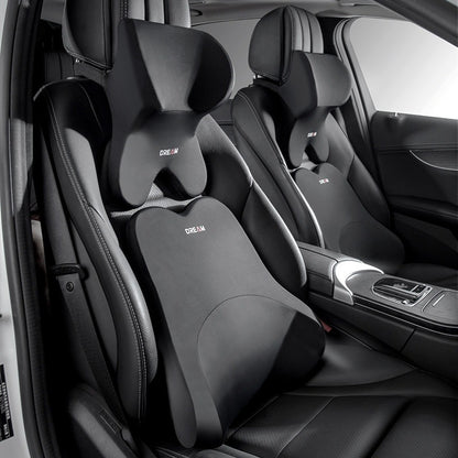 Memory Foam Neck Pillow Car Backrest Cushion