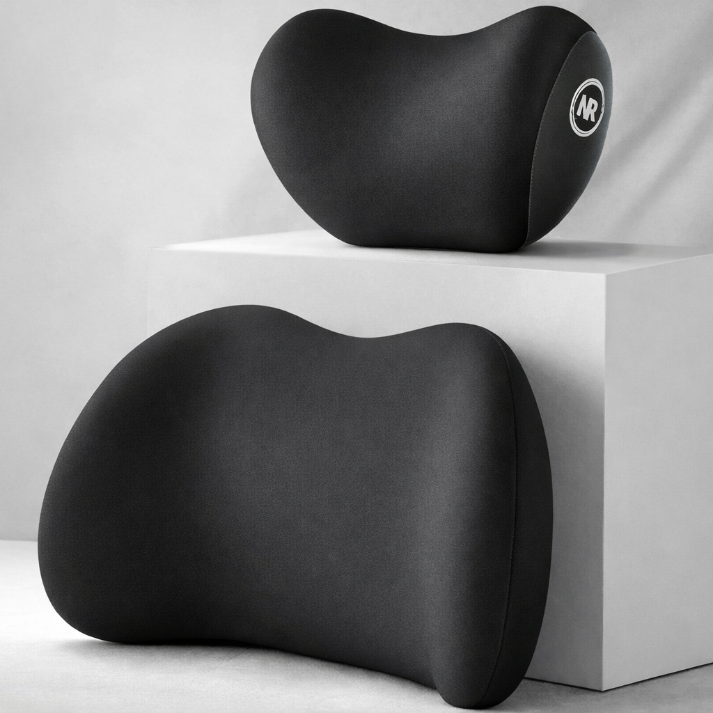 Ergonomic Head and Lumbar Support Cushion Set