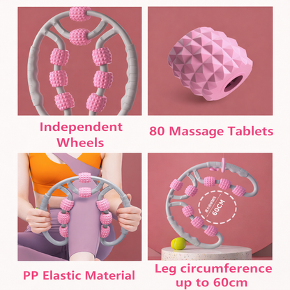 Body Roller Massage Ring for Legs, Arms & Neck