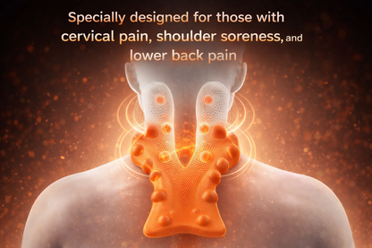 Cervical Relief Neck Stretcher & Trigger Point Massager