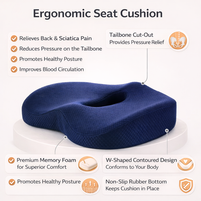Memory Foam Orthopedic Pillow