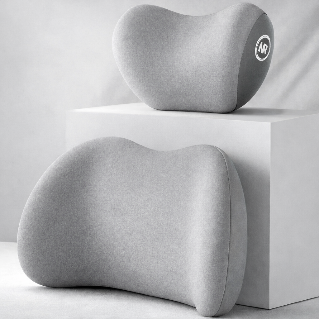 Ergonomic Head and Lumbar Support Cushion Set