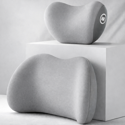 Ergonomic Head and Lumbar Support Cushion Set