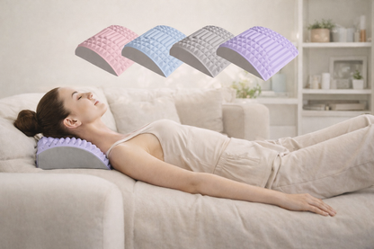Ergonomic Back Stretcher for Lumbar Comfort & Relaxation