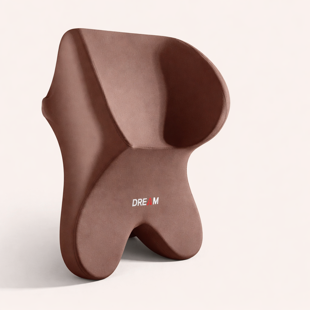 Memory Foam Neck Pillow Car Backrest Cushion