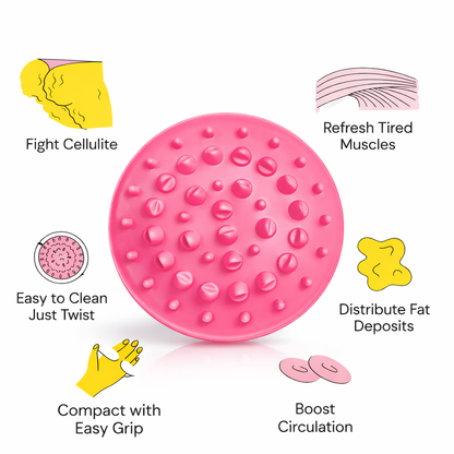 Silicone Body Slimming Massage Brush for Wellness