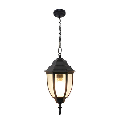 AluminaGlow | Stylish Waterproof Glass Outdoor Chandelier Lighting