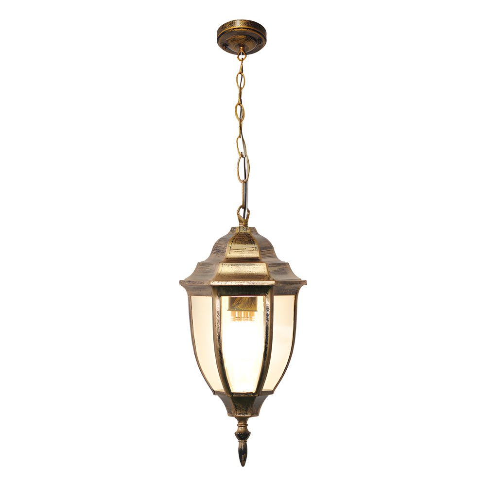 AluminaGlow | Stylish Waterproof Glass Outdoor Chandelier Lighting