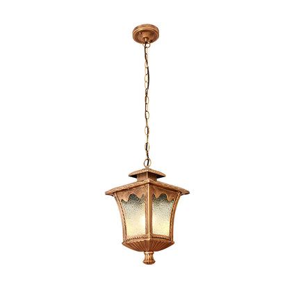 AquaVista | Stylish Retro Outdoor Glass Chandelier Light Fixture