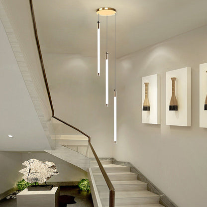 AureaGlow | Modern Elegant Black Spiral Chandelier Light Fixture