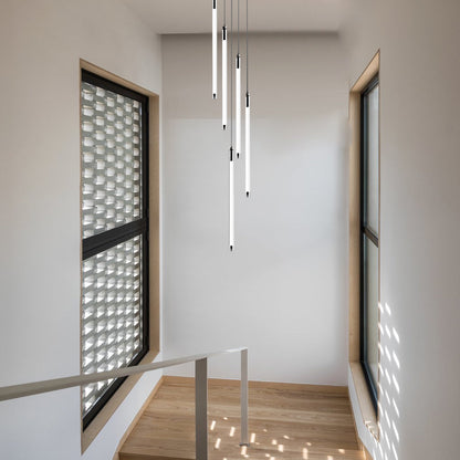 AureaGlow | Modern Elegant Black Spiral Chandelier Light Fixture