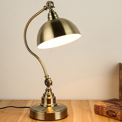 BronzeAura | Elegant Adjustable Gooseneck LED Desk Lamp for Workspace 3