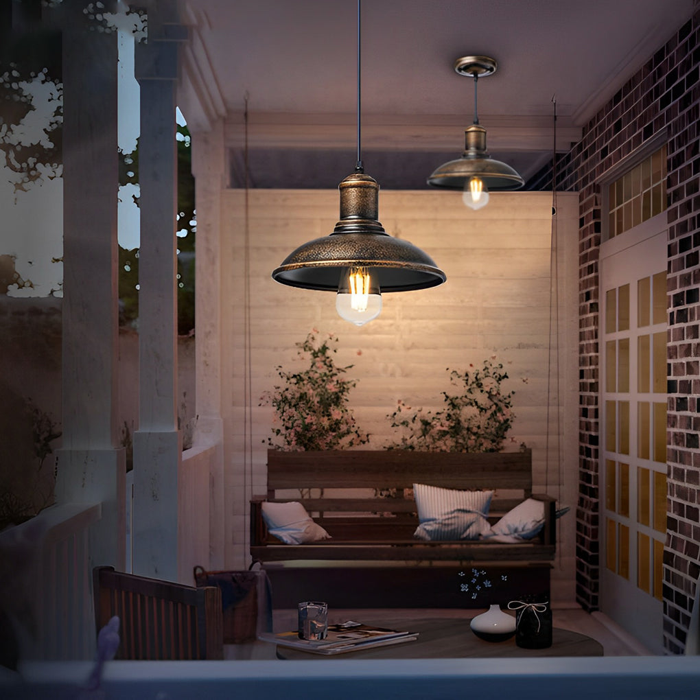 BronzeCraft | Stylish Durable Outdoor Hanging Pendant Light Fixture 0
