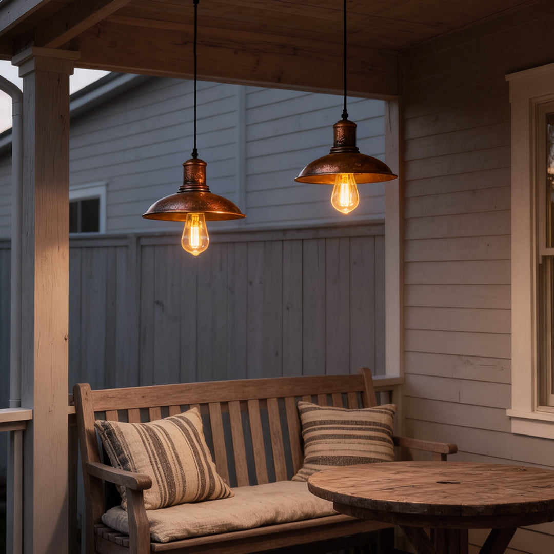 BronzeCraft | Stylish Durable Outdoor Hanging Pendant Light Fixture 1