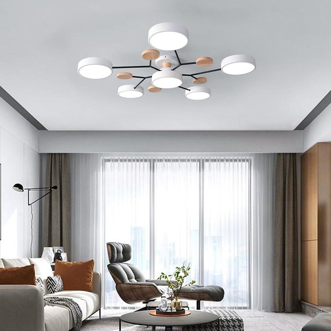CelestialGlow | Modern Artistic LED Flush Mount Ceiling Light