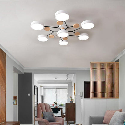 CelestialGlow | Modern Artistic LED Flush Mount Ceiling Light