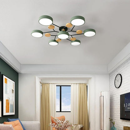 CelestialGlow | Modern Artistic LED Flush Mount Ceiling Light