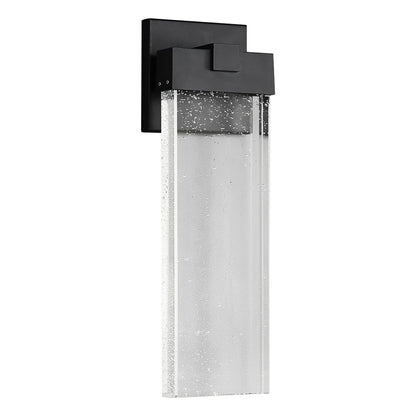 CrystalGlow | Elegant Textured Outdoor Wall Lantern Light Fixture