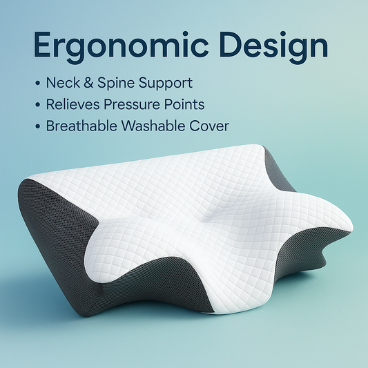 Eternal Hush - Ergonomic Foam Pillow