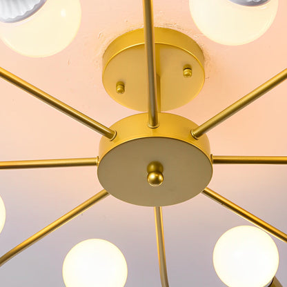 Floralis | Elegant Modern Nordic Ceiling Light Fixture for Living Spaces