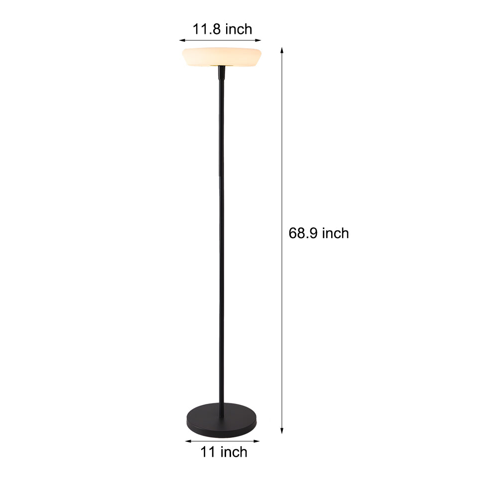 HaloGlow | Modern Stylish Solar Outdoor Garden Floor Lamp 8