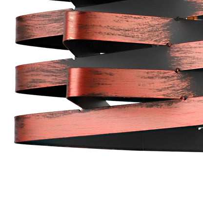 IronCraft | Stylish Black Metal Ribbon Kitchen Pendant Lighting