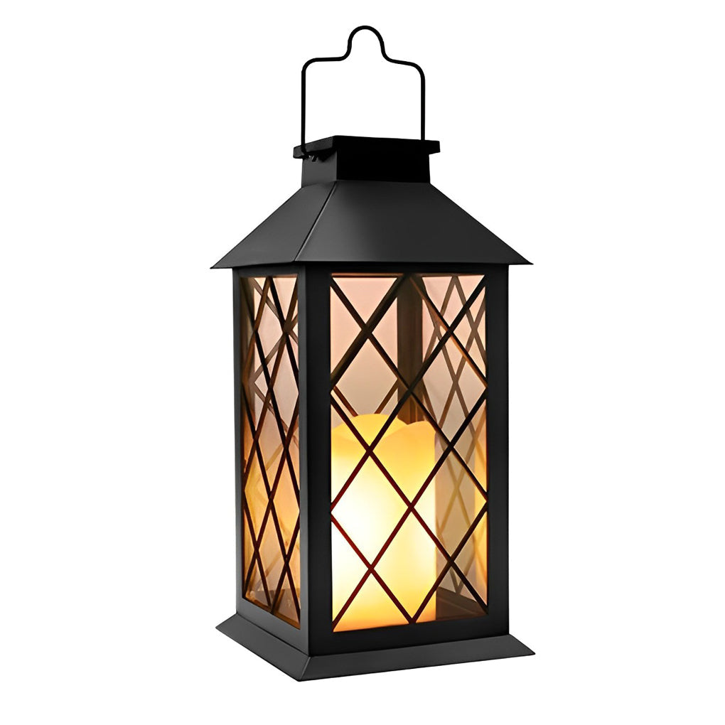 LumiGlow | Stylish Solar Portable LED Candlestick Lantern for Outdoors 9