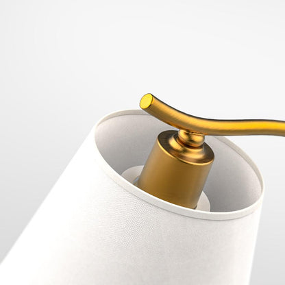 Luminara | Elegant Modern Gooseneck Desk Lamp with Fabric Shade 6