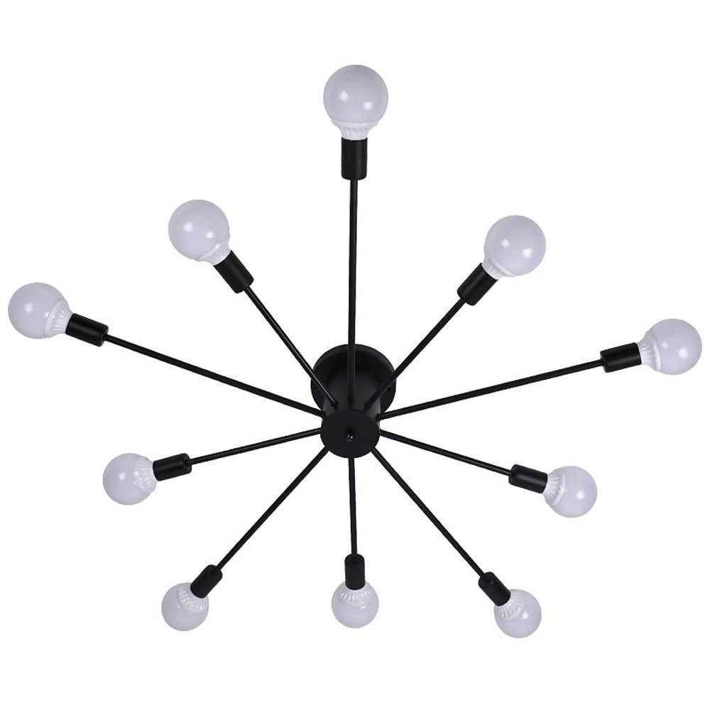 Luminara | Elegant Retro Metal Flush Mount Ceiling Light Fixture