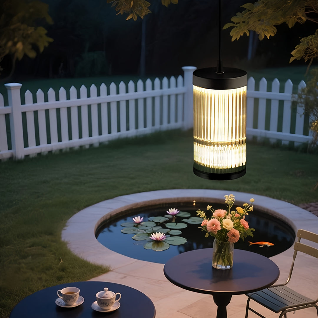 Luminara | Elegant Waterproof LED Outdoor Pendant Light Fixture