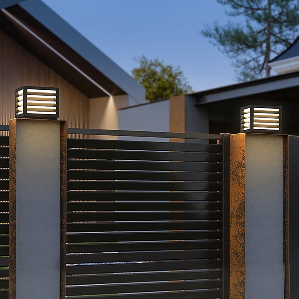Luminara | Elegant Waterproof Solar Outdoor Wall Light Fixture