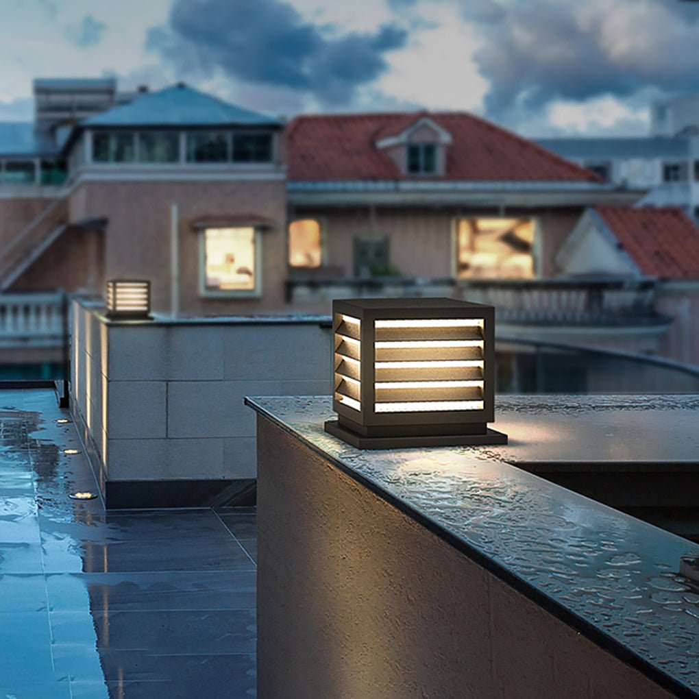 Luminara | Elegant Waterproof Solar Outdoor Wall Light Fixture
