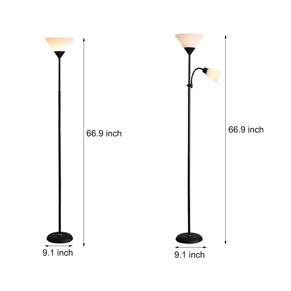 Luminara | Modern Adjustable Dimmable Torchiere Floor Lamp 6