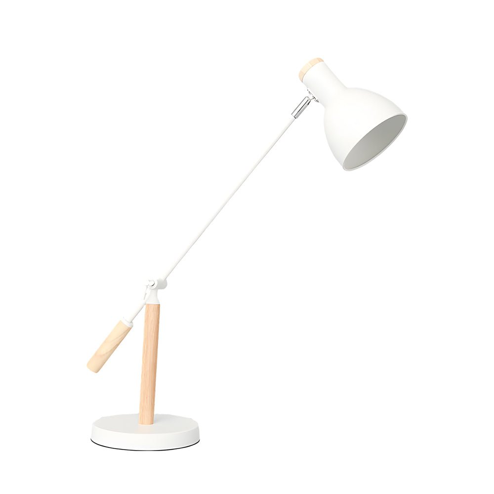 Luminara | Modern Adjustable Wood and Metal Desk Lamp for Reading 7