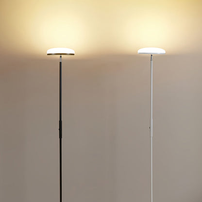 Luminara | Modern Black Adjustable Uplight Floor Reading Lamp 1