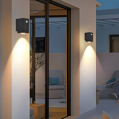 Luminara | Modern Black Outdoor Up Down Wall Lights Sconce
