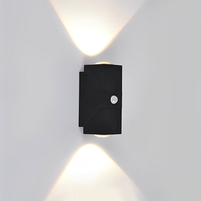 Luminara | Modern Black Outdoor Up Down Wall Lights Sconce