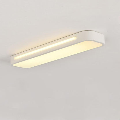 Luminara | Modern Elegant Long Oval LED Flush Mount Ceiling Light