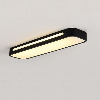 Luminara | Modern Elegant Long Oval LED Flush Mount Ceiling Light
