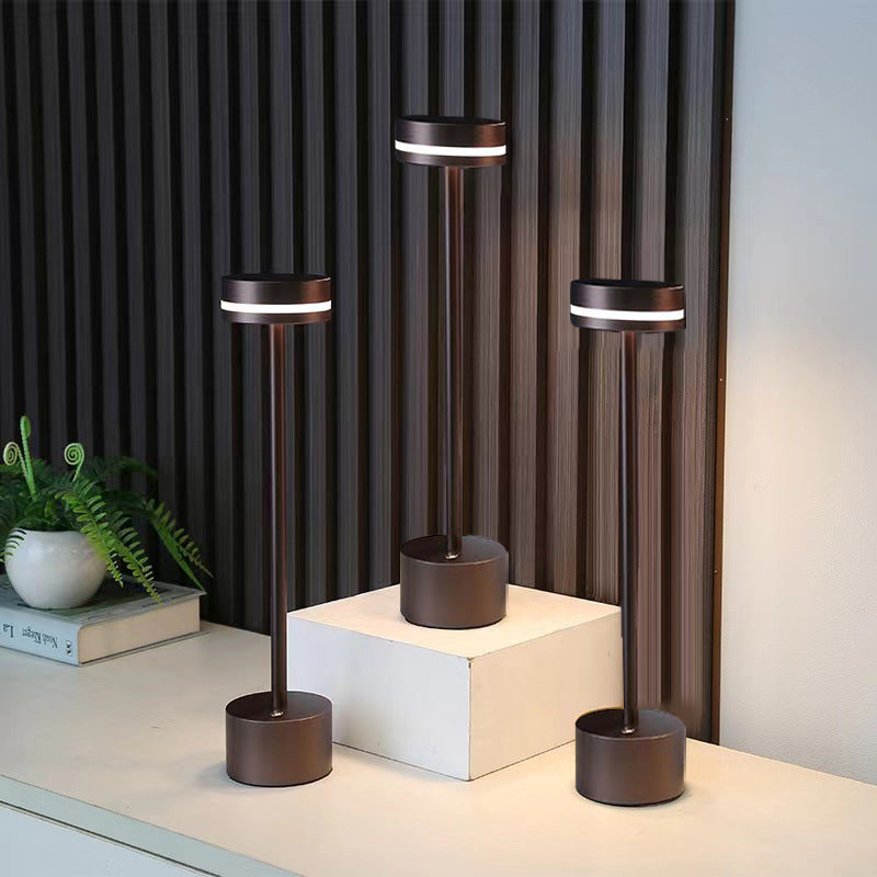 Luminara | Modern Portable Aluminum Cordless Table Lamp with Dimming Feature 2