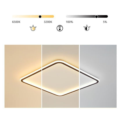 Luminara | Modern Sleek LED Flush Mount Ceiling Light Fixture